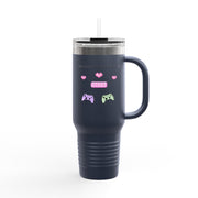 'Press Start To Slay' Insulated Travel Mug. 40oz
