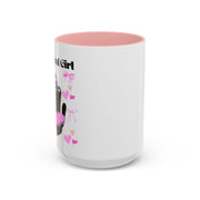 'Meowgical Girl' Accent Coffee Mug
