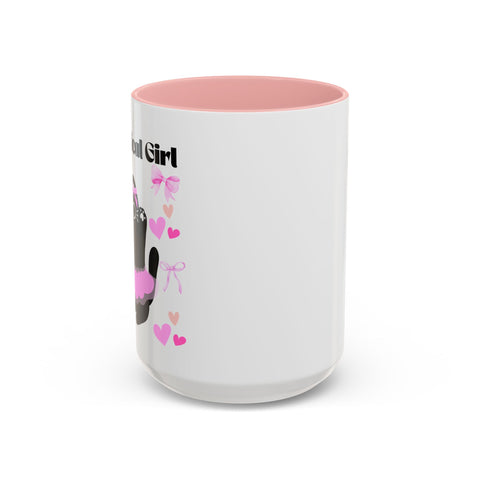 'Meowgical Girl' Accent Coffee Mug