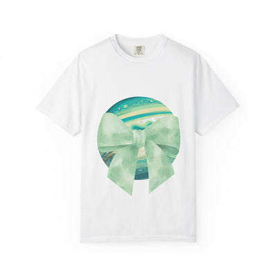 Green Planet Wrapped In A Bow Unisex T-Shirt