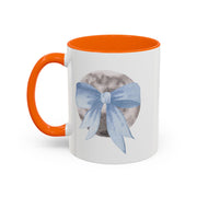 Moon Wrapped In A Bow Accent Coffee Mug