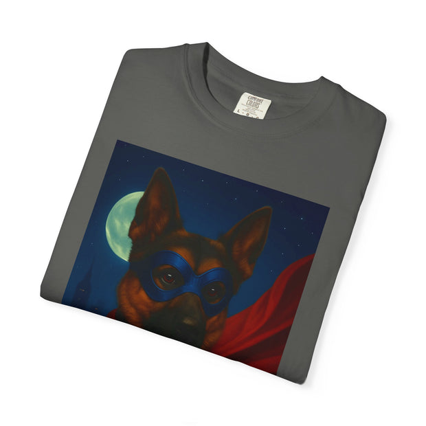 Superhero German Shepard Unisex T-shirt