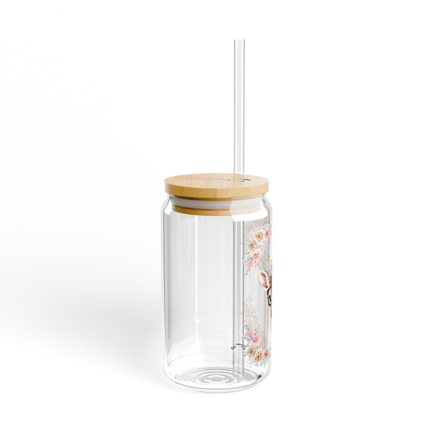 Geeky Goddess Deer Sipper Glass