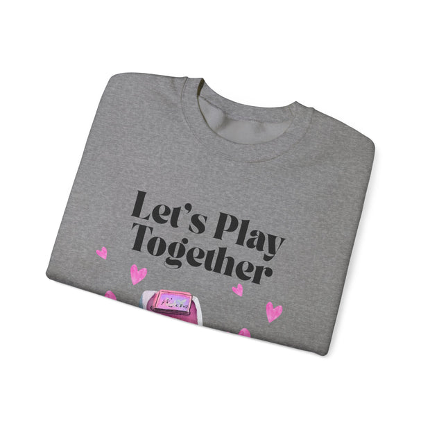 'Let's Play Together' Unisex Crewneck Sweatshirt