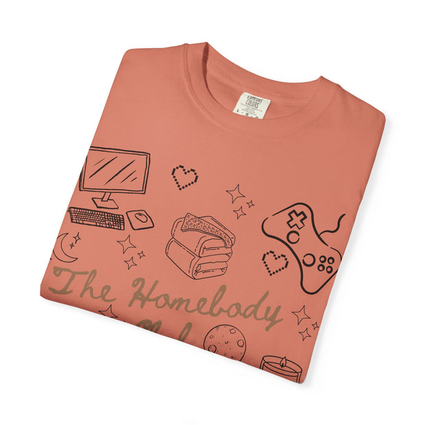 The Homebody Club T-Shirt | Cozy Vintage Style | Gift for Introverts | Home Lovers Tee | Cute Casual Wear | Relaxed Vibes Shirt