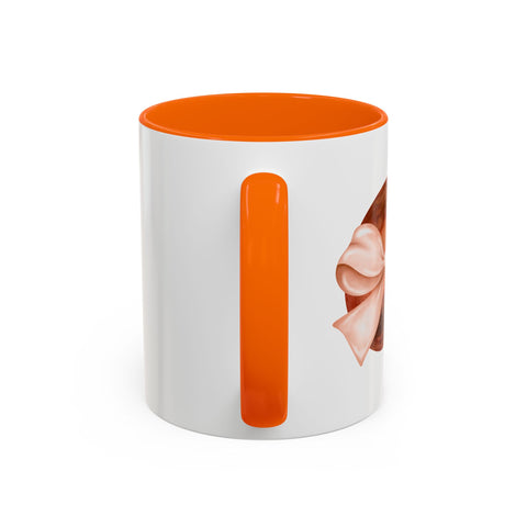 Mars Wrapped In A Bow Accent Coffee Mug