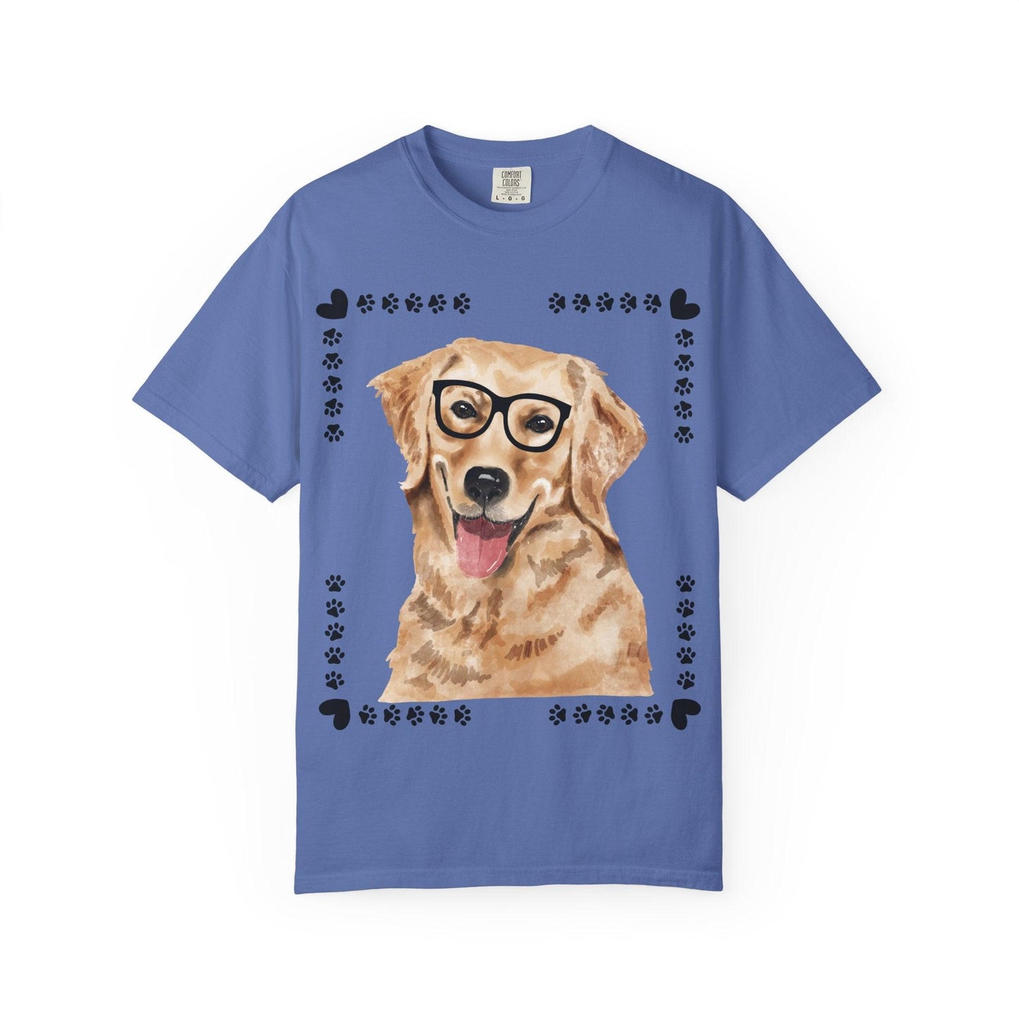 Geeky Good Golden Retriever Unisex T-Shirt