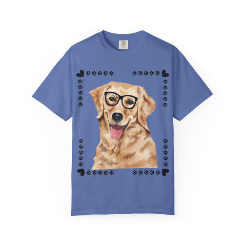 Geeky Good Golden Retriever Unisex T-Shirt