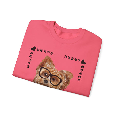 Geeky Good Yorkie Crewneck Sweatshirt