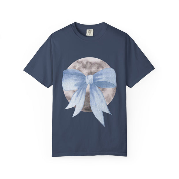 Moon Wrapped In Bow Unisex T-Shirt