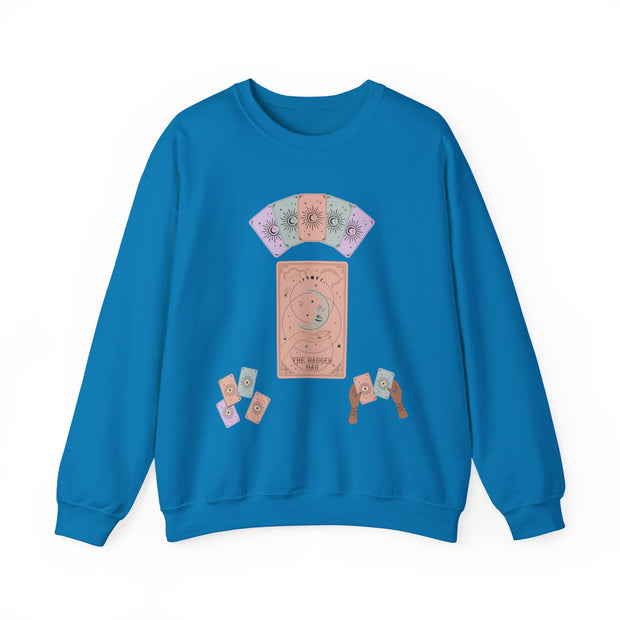 'The Hanged Man' Tarot Card Unisex Crewneck Sweatshirt
