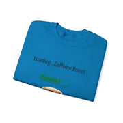 'Loading...Caffeine Boost' Unisex Crewneck Sweatshirt