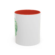 Green Planet Wrapped In A Bow Accent Coffee Mug