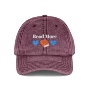 'Read More' Vintage Embroidered Cap