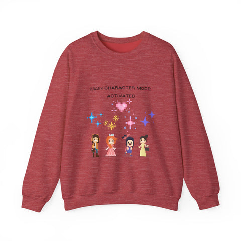 'Main Character Mode Activated' Unisex Crewneck Sweatshirt