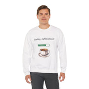 'Loading...Caffeine Boost' Unisex Crewneck Sweatshirt
