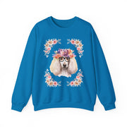 Geeky Goddess French Poodle Unisex Crewneck Sweatshirt