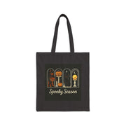 Spooky Season Doberman Cotton Canvas Tote Bag