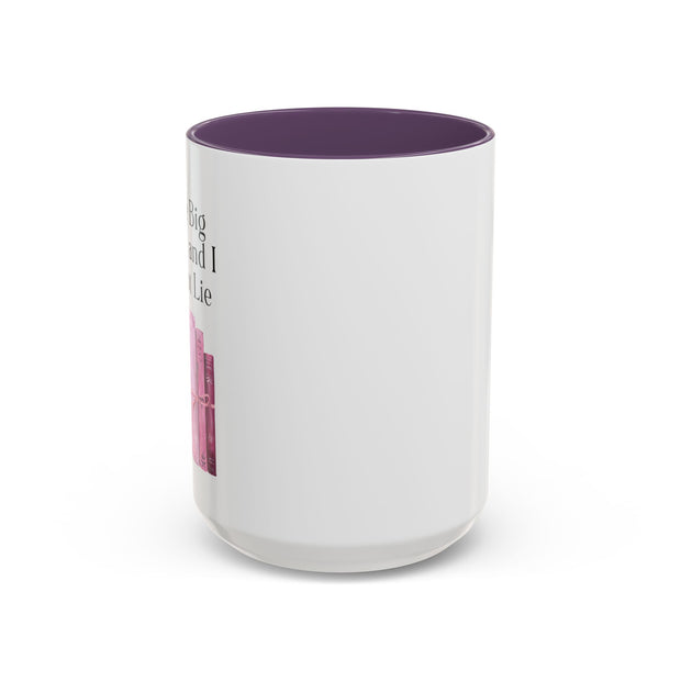 'I Like Big Books and I Cannot Lie' Accent Coffee Mug