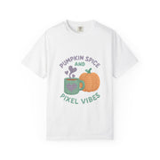Pumpkin Spice Unisex T-shirt, Cozy Fall Apparel, Perfect for Autumn Festivals, Casual Everyday Wear, Halloween and Thanksgiving