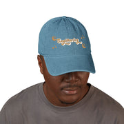 'Sagittarius' Denim Embroidered Cap