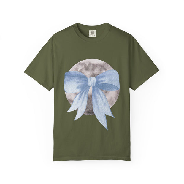 Moon Wrapped In Bow Unisex T-Shirt
