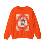 Geeky Goddess French Poodle Unisex Crewneck Sweatshirt