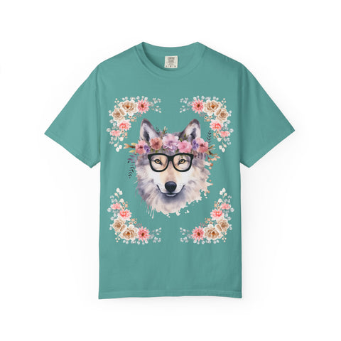 Geeky Goddess Wolf Unisex T-Shirt