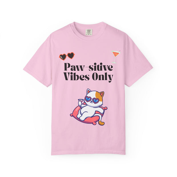 'Paw-sitive Vibes Only' Unisex T-Shirt