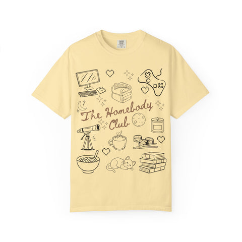 Homebody Club Tee  | Garment-Dyed T-shirt