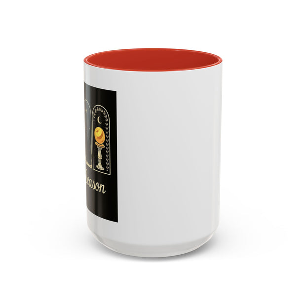 Spooky Season Doberman Accent Coffee Mug