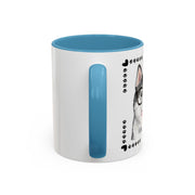 Geeky Good Siberian Husky Accent Coffee Mug