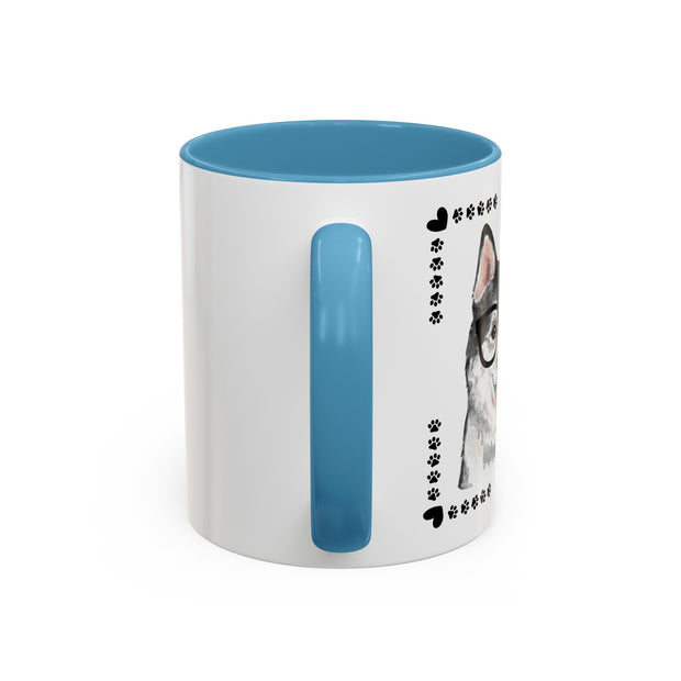 Geeky Good Siberian Husky Accent Coffee Mug