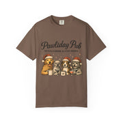 Pawdility Pub Holiday T-Shirt, Dog Lover Gift, Festive Pet Apparel, Cute Animal Tee, Merry Christmas Shirt, Pet-Themed Tee