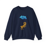 'Aries' Zodiac Unisex Crewneck Sweatshirt