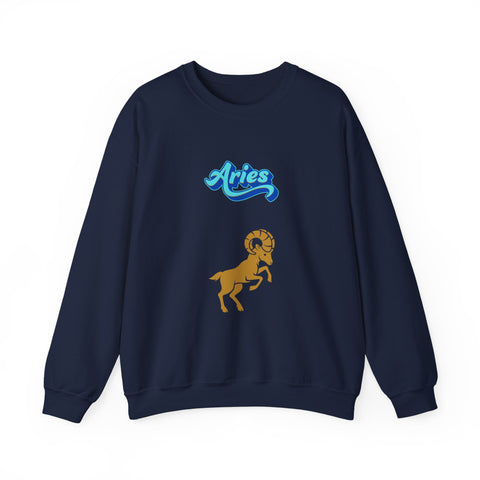 'Aries' Zodiac Unisex Crewneck Sweatshirt