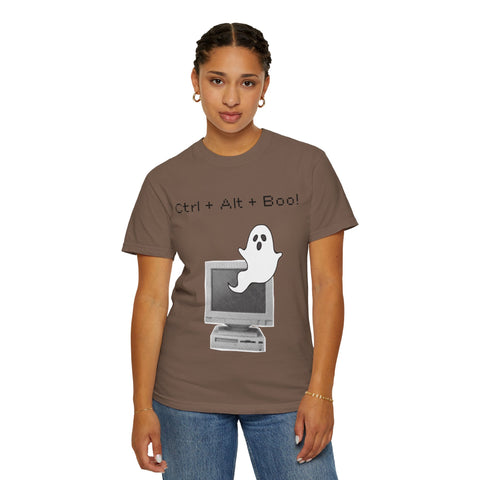 'Ctrl + Alt + Boo!' Unisex T-shirt