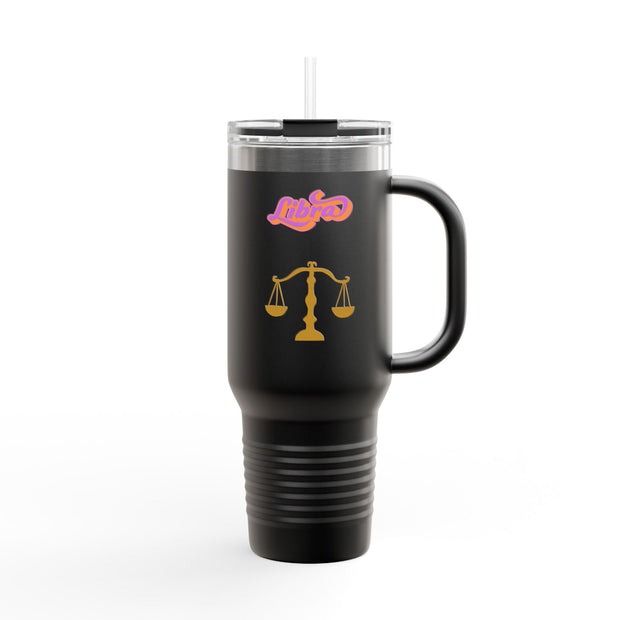 'Libra' Insulated Travel Mug, 40z.