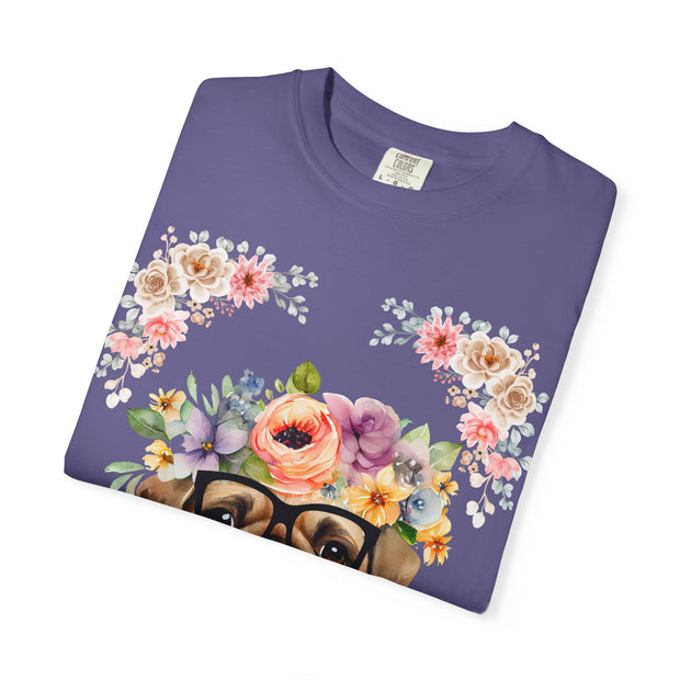 Geeky Goddess Pug Unisex T-Shirt