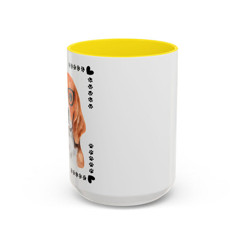 Geeky Good Beagle Accent Coffee Mug