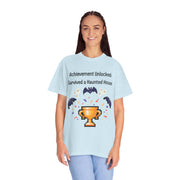 'Achievement Unlocked Haunted House' Unisex T-Shirt