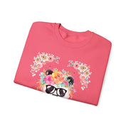 Geeky Goddess Panda Unisex Crewneck Sweatshirt