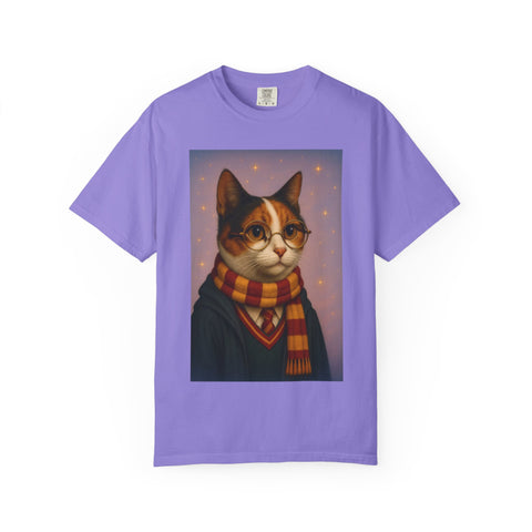 Pawgwarts Tricolored Cat Unisex T-Shirt