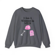 'I Am A Woman In STEM' Engineer Unisex Crewneck Sweatshirt