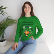 'Achievement Unlocked: Survived A Haunted House' Unisex Crewneck Sweatshirt