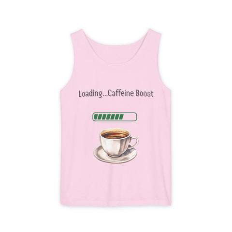 'Loading...Caffeine Boost' Unisex Tank Top