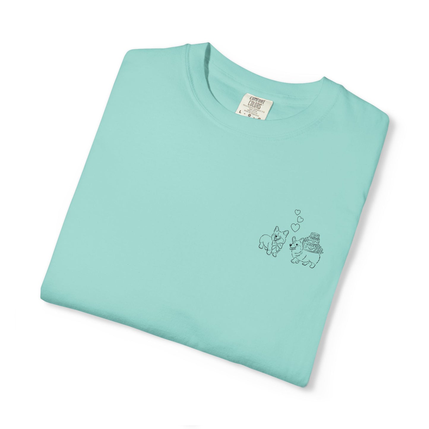Dog Bride Embroidered Shirt, Minimalist Dog Lover Tee, Wedding Dog Shirt, Cute Bridal T Shirt, Coquette Puppy Tee