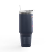 'Paw-sitive Vibes Only' Insulated Travel Mug, 40oz
