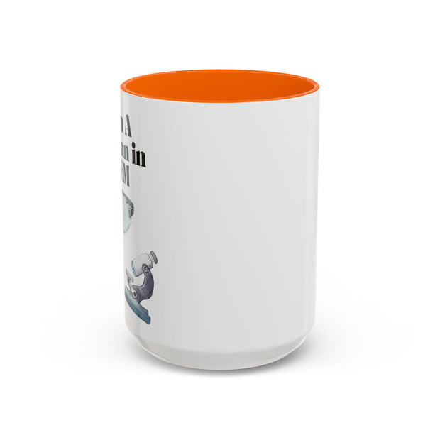 'I Am A Woman In STEM' Scientist Accent Coffee Mug