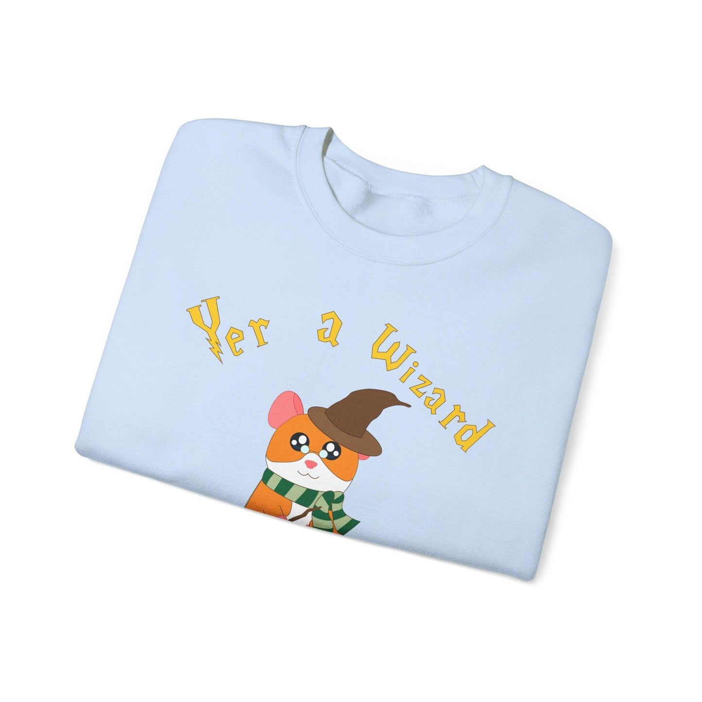 Hammy Wizard Hamster sweatshirt | Cute Wizard Hamster Crewneck